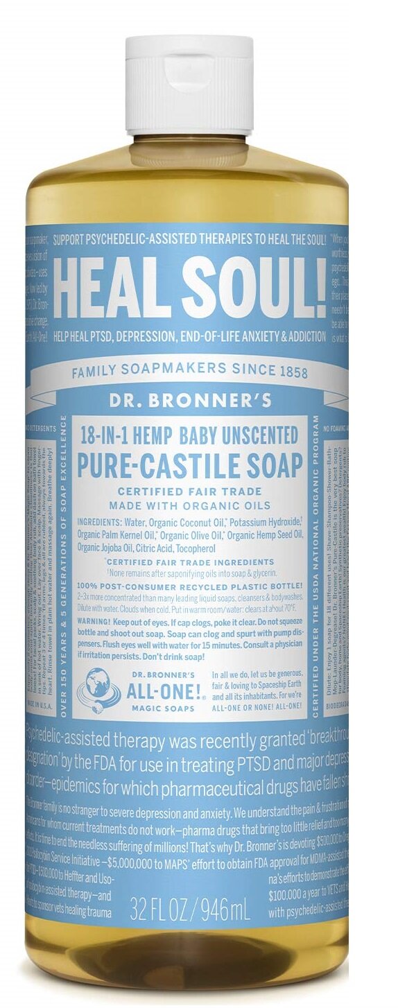 Dr. Bronner's Liquid Castile Soap