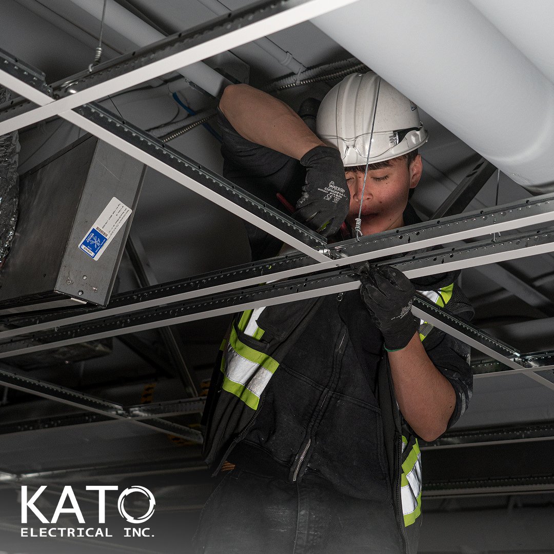 🔧💡 Powering through the tight spots! Our skilled electricians are masters at making it happen, no matter the space constraints. From cramped corners to confined commerical buildings, they're dedicated to keeping the project exemplary and the curren