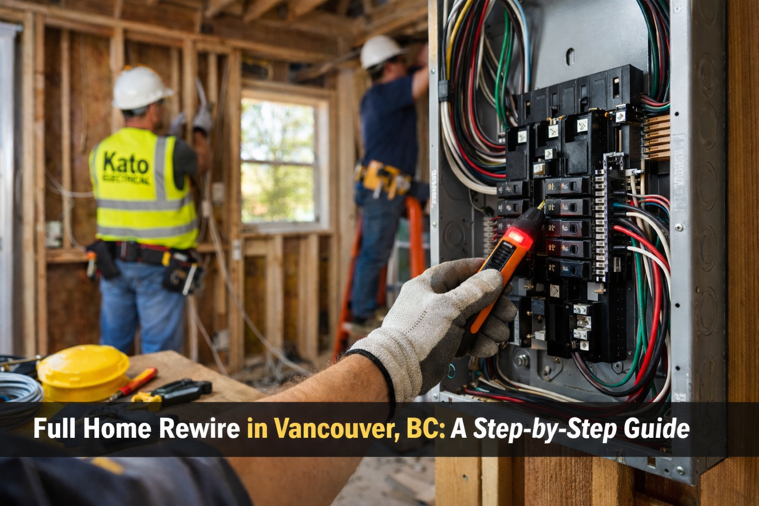 What Happens During a Full Home Rewire in Vancouver, BC? A Step-by-Step Guide