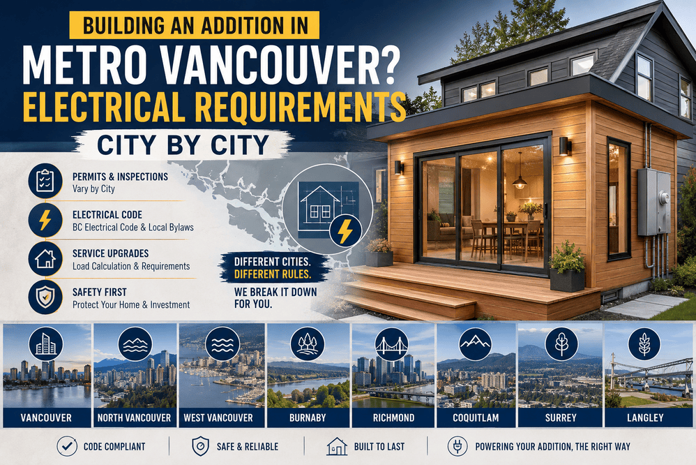Building an Addition in Metro Vancouver? Electrical Requirements City by City