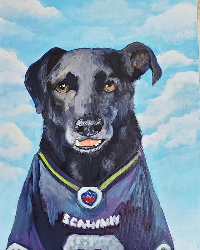 Charlie
Acrylic on canvas
This was a memorial piece I had the honor of creating! DM to start your order today 🐶