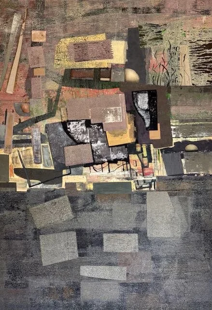  Below Ground,  2026  Oil on Canvas  60 × 42 inches     