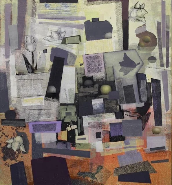   Footing and Foundation,  2024  Oil on Canvas  52 × 48 inches     