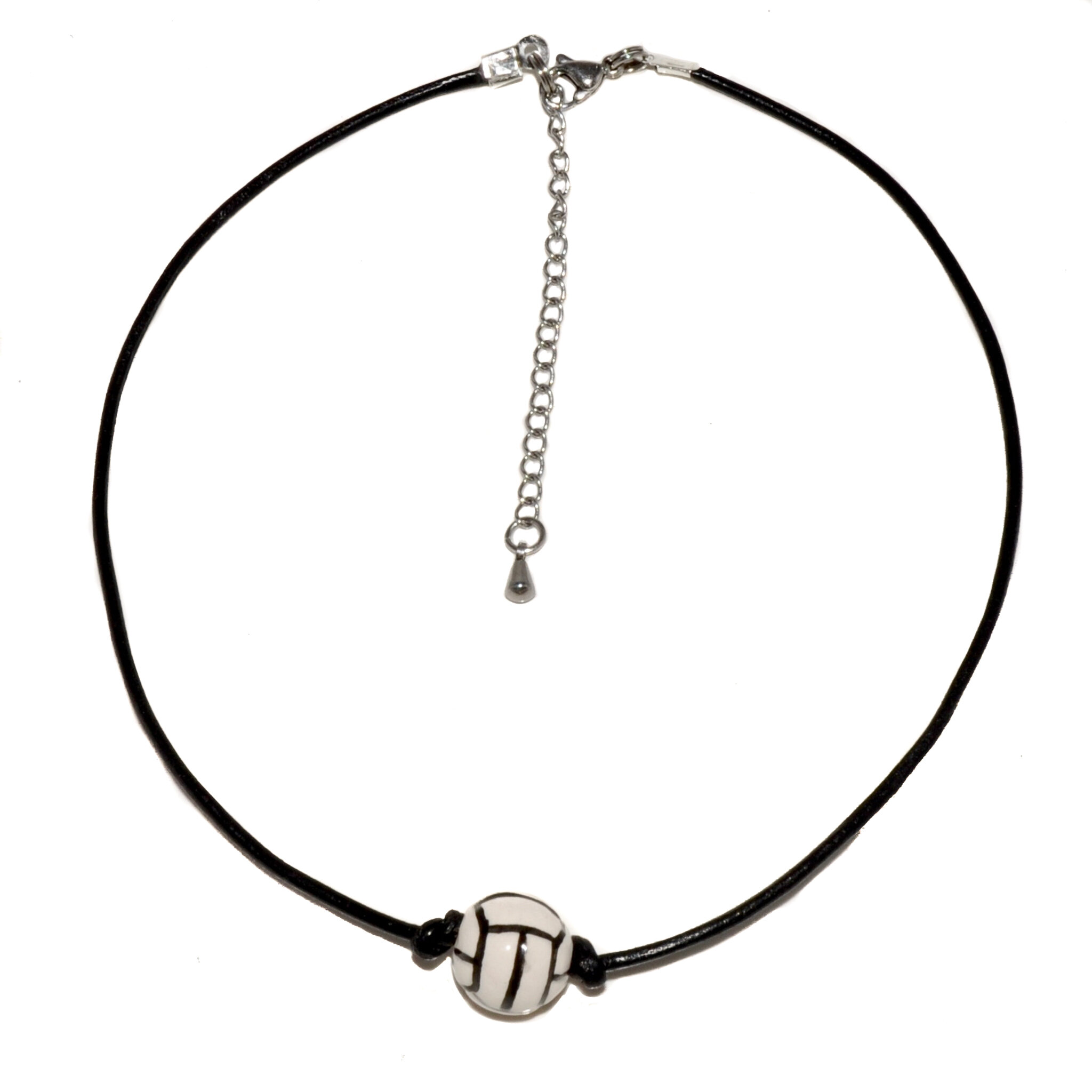 Leather Volleyball Choker