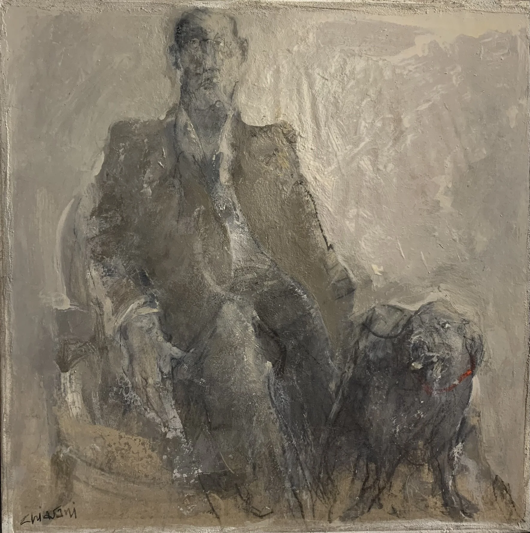 Chiarani - Uomo col cane.JPEG