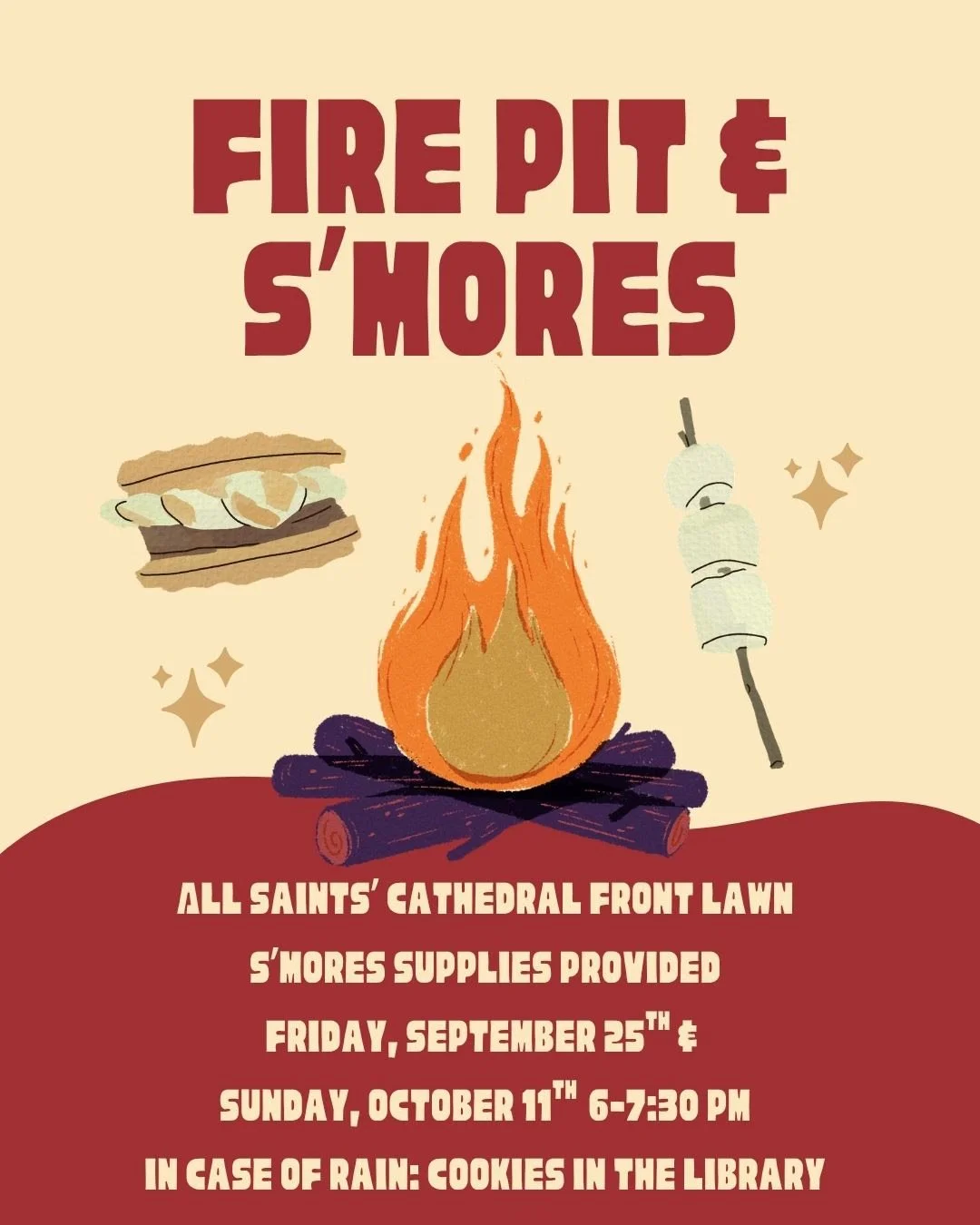 Fire Pit and S'mores 