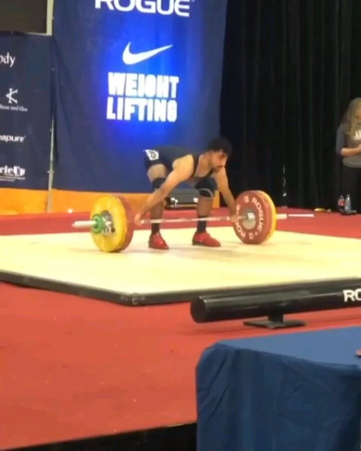 @r.patel55 taking silvers across the board at The North American Open Finals in the 61kg class. 
107kg PR competition snatch 
130kg clean and jerk
237lg total 

 #floridaweightlifting #usaw #usaweightlifting  #olympiclifting #olympicweightlifting #ol