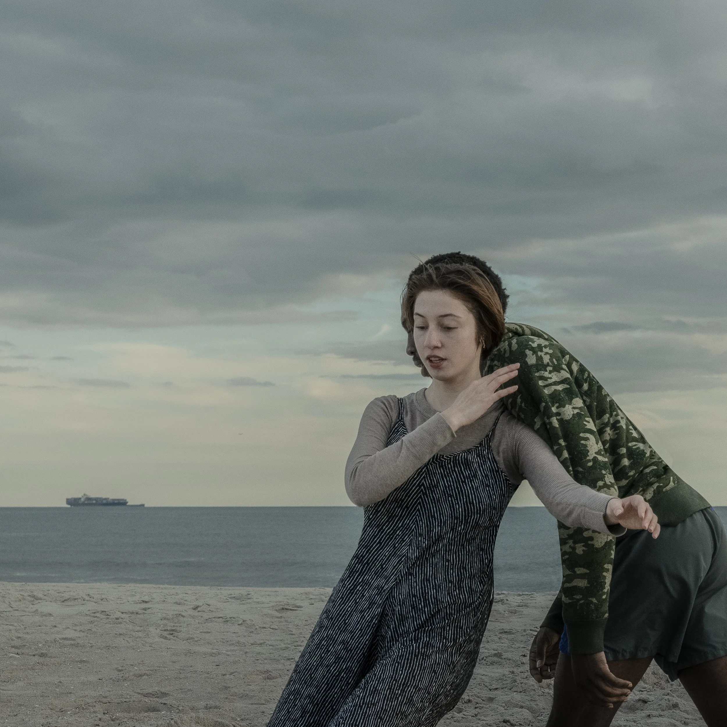 Dancers on Beach 1, Atlantic Beach, NY, 2022