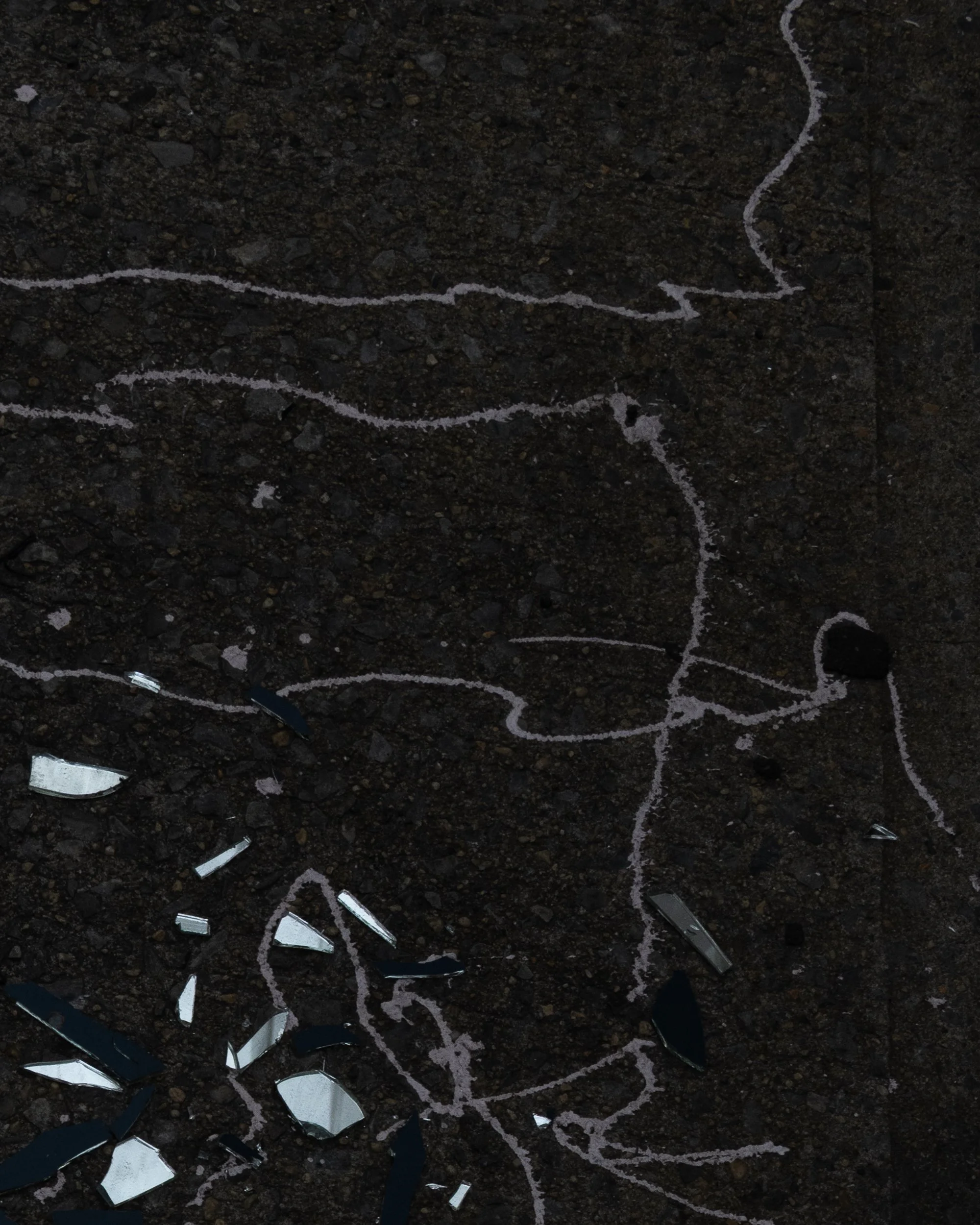 Broken Glass 1, Home Depot parking lot, Brooklyn, November 14, 2025