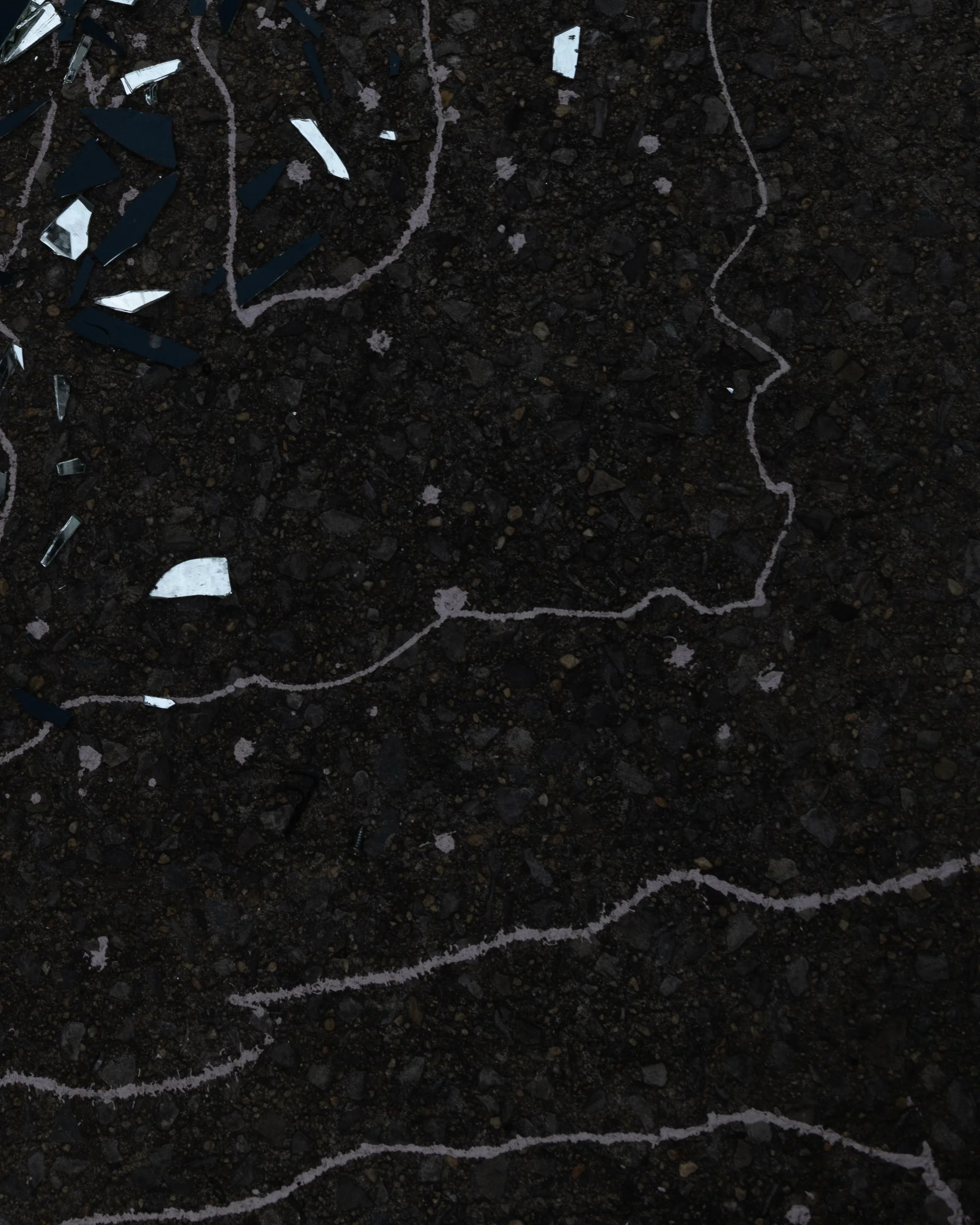 Broken Glass 2, Home Depot parking lot, Brooklyn, November 14, 2025