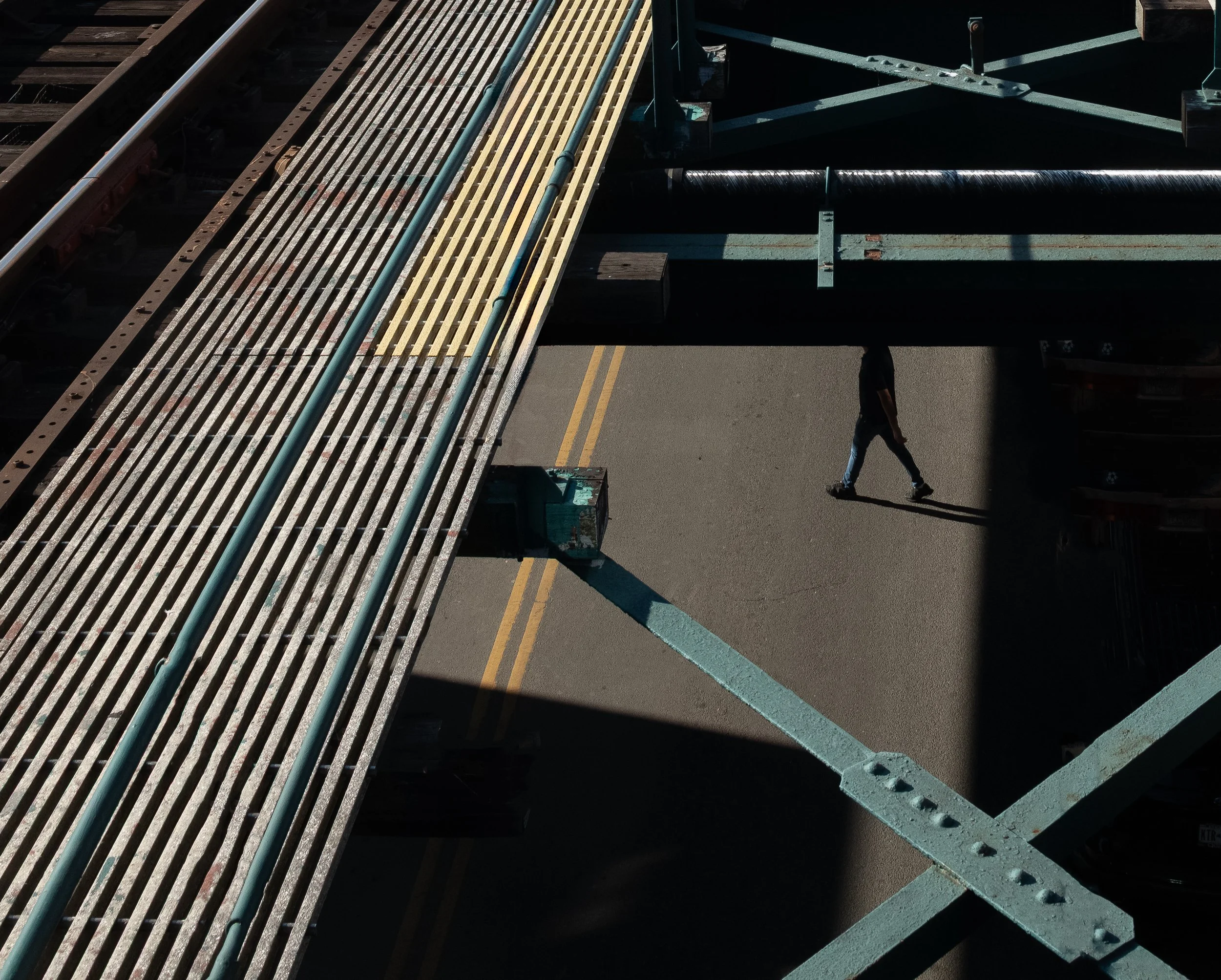 Man Under Tracks, Corona, January 8, 2026