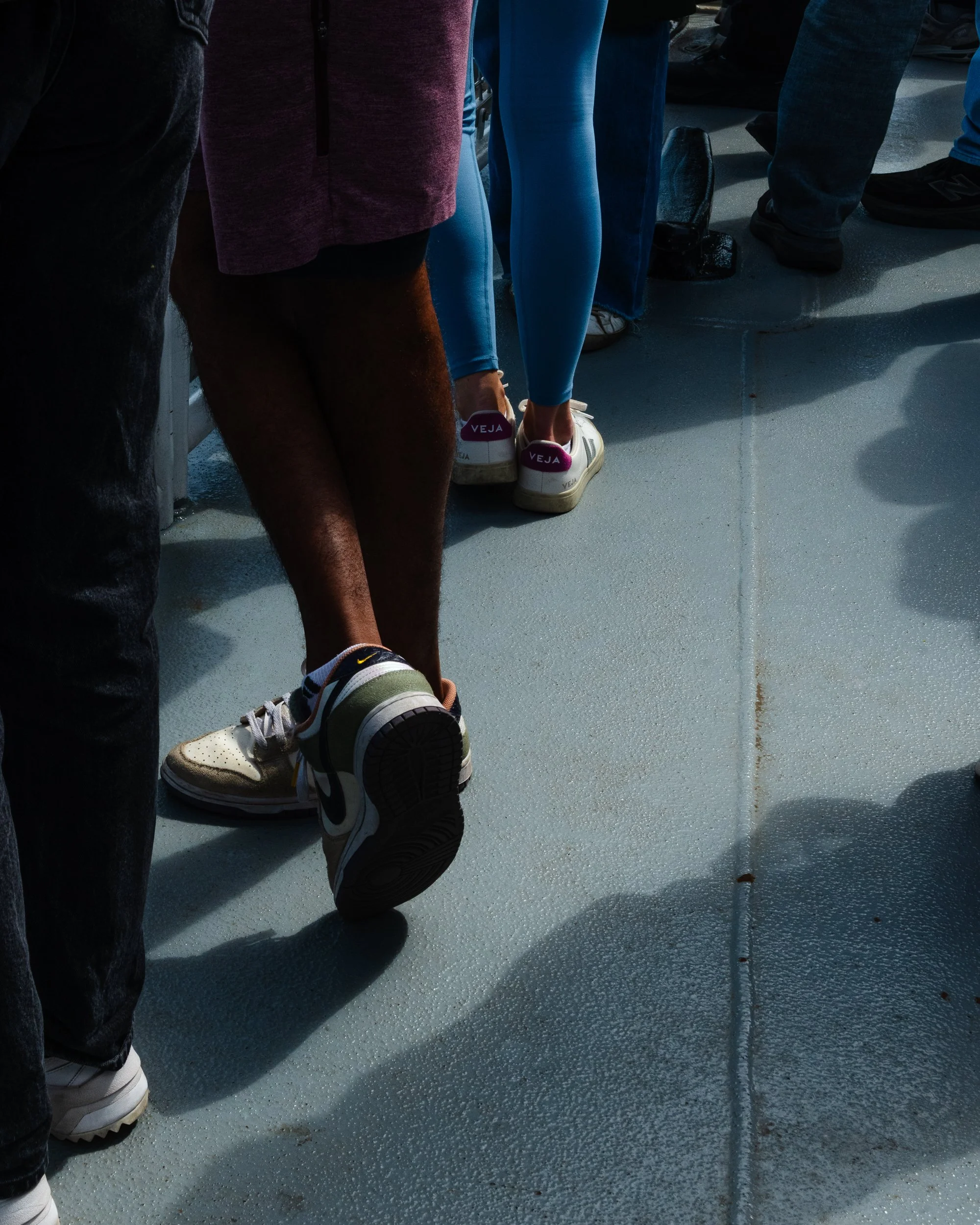 Sneakers, Governors Island Ferry, April 12, 2026