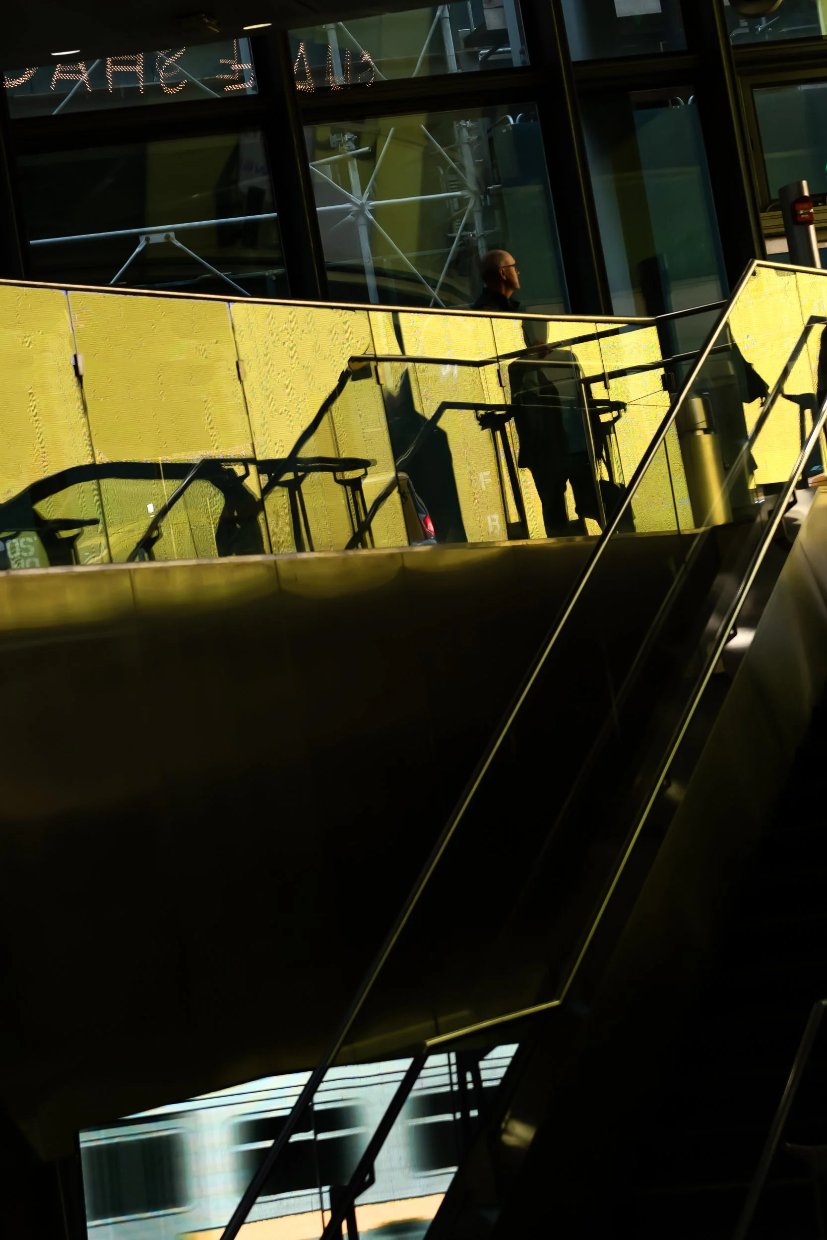 Painted in Yellow, Fulton Street Subway, 2026