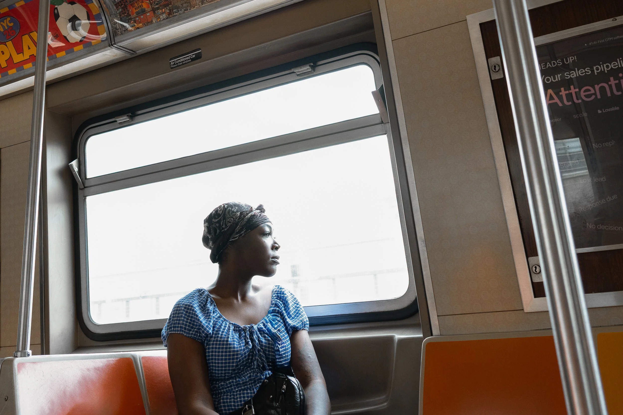 Looking Out a Window, W Train, 2026