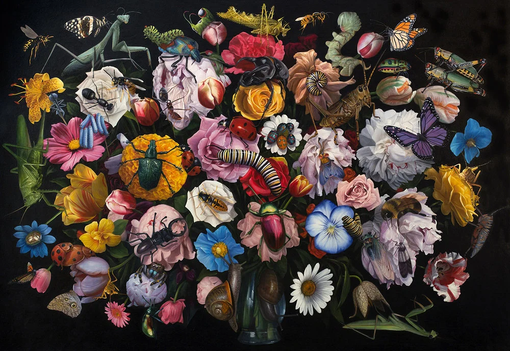 Marc Dennis, Revolution, 2017-18, oil on linen