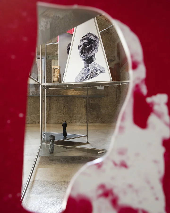 Detail Installation Expanded Interiors - photo Amedeo Benestante