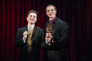 Tobias Charles and Kieran Parrott, as Fanny and Stella, Above The Stag Theatre, PBGstudios
