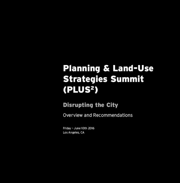 PLUS² 2016: Disrupting the City