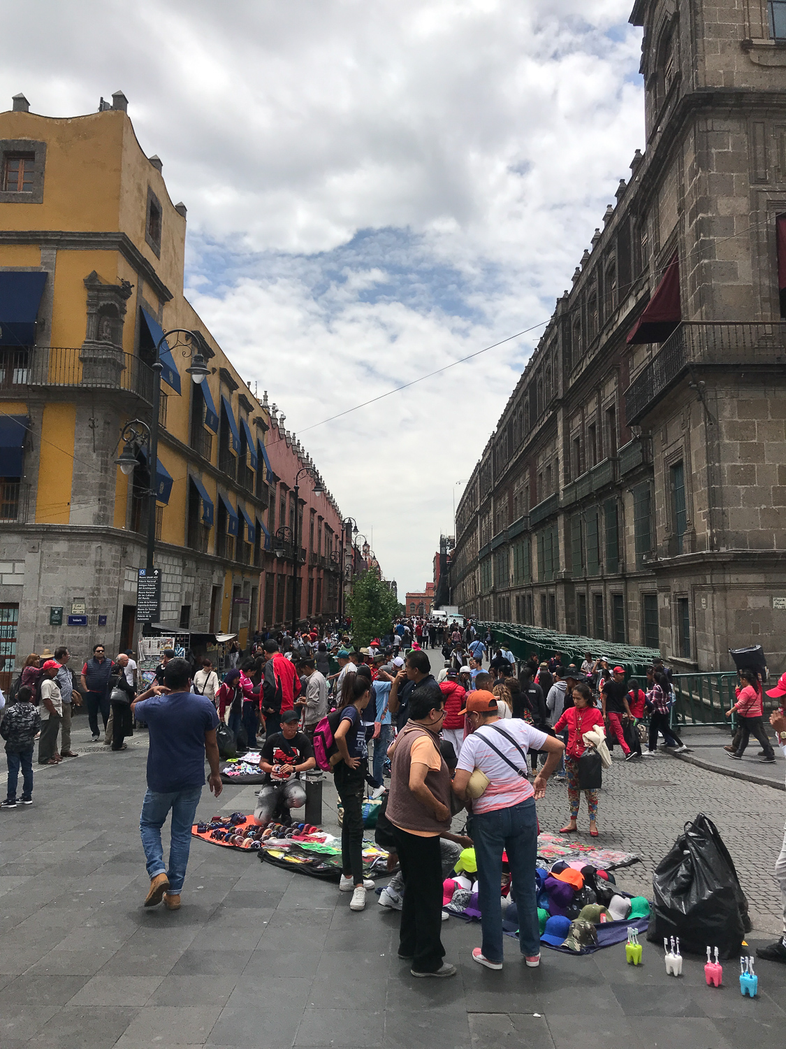  Public spaces were also thriving with vendors. In Mexico City, for example, certain streets were designated for vending (similar to an idea floated in Los Angeles to create special vending districts).  