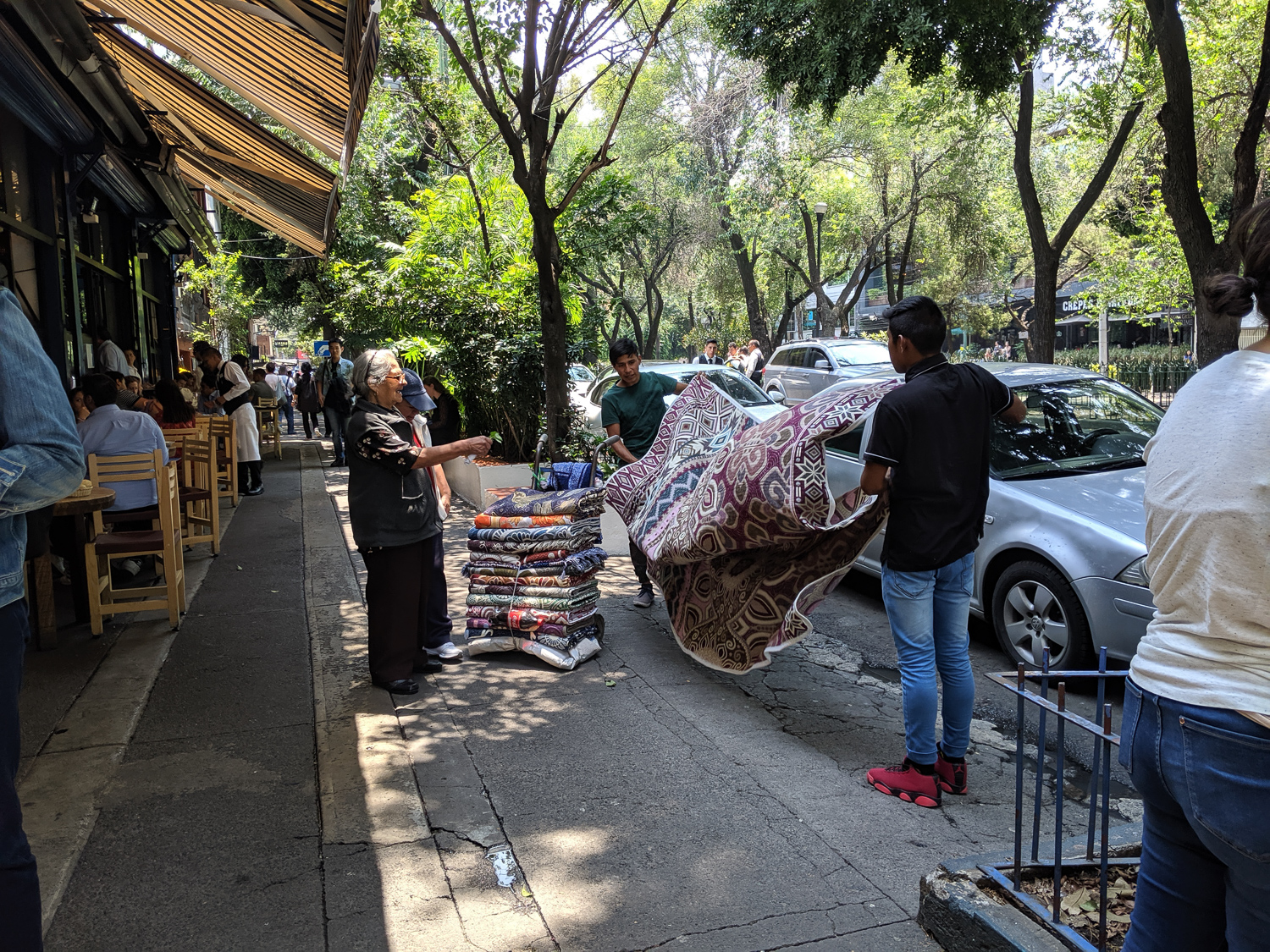  We started in Mexico City, an overwhelming metropolis with people that manage to make you feel like you are another local stopping by your daily  cafecito ,  pozole , or  pan dulce . We came across street vendors, artists, and small business owners 