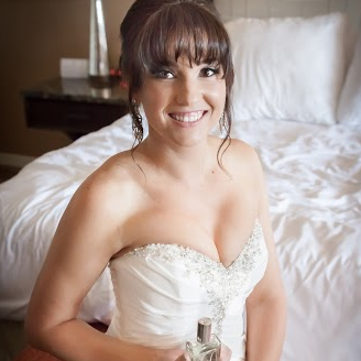 Bride With Custom Fragrance