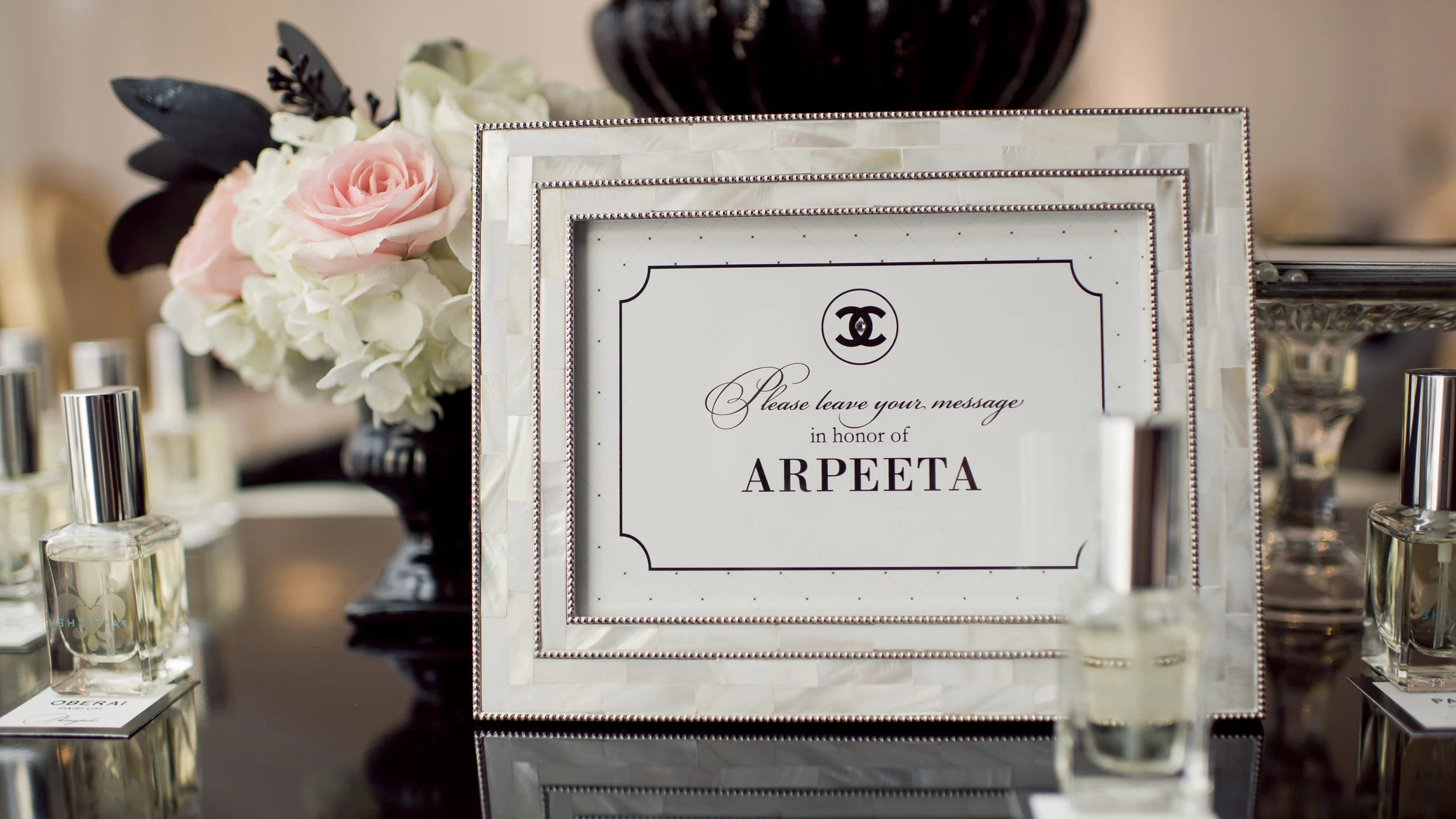 Bridal Custom Fragrance Event