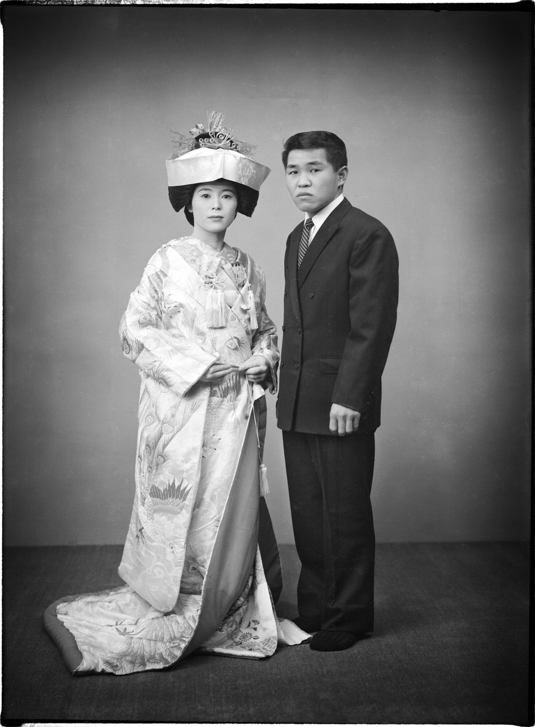 Portrait of a Japanese couple in their traditional costume Photography Pierre Toutain-Dorbec #009.jpg