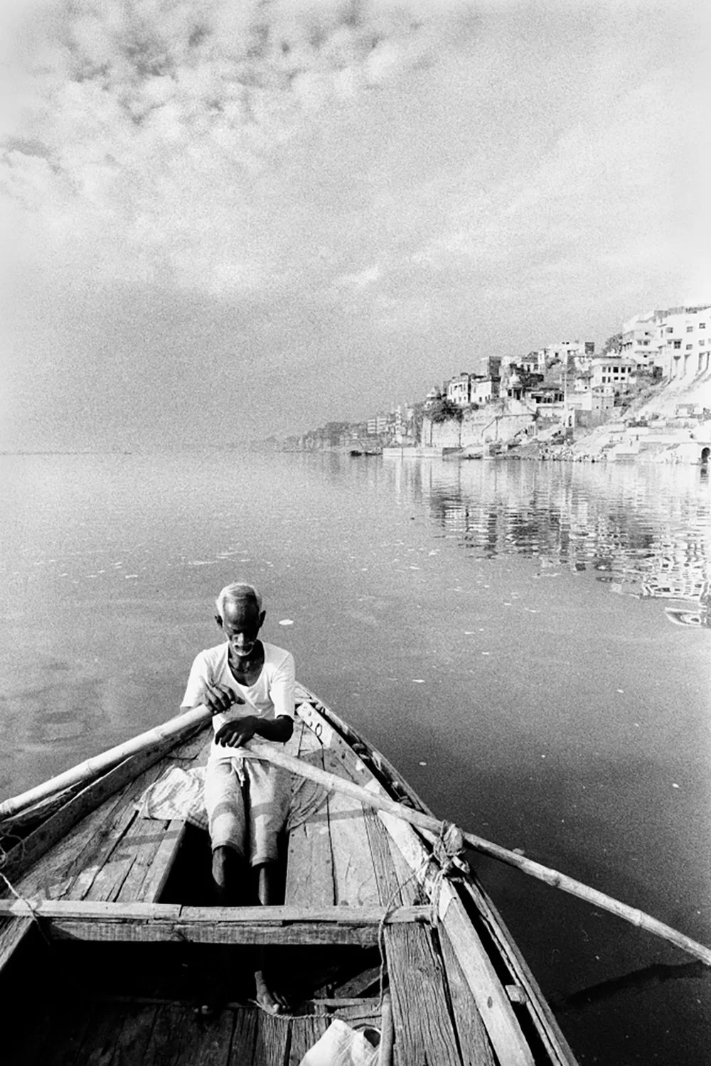Boatman on the Ganges — Varanasi, India
