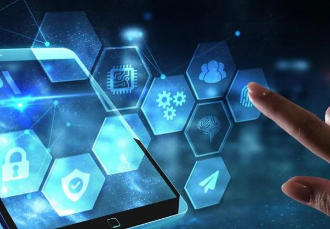 A futuristic depiction of interconnected devices symbolizing the evolution of the Internet of Things.