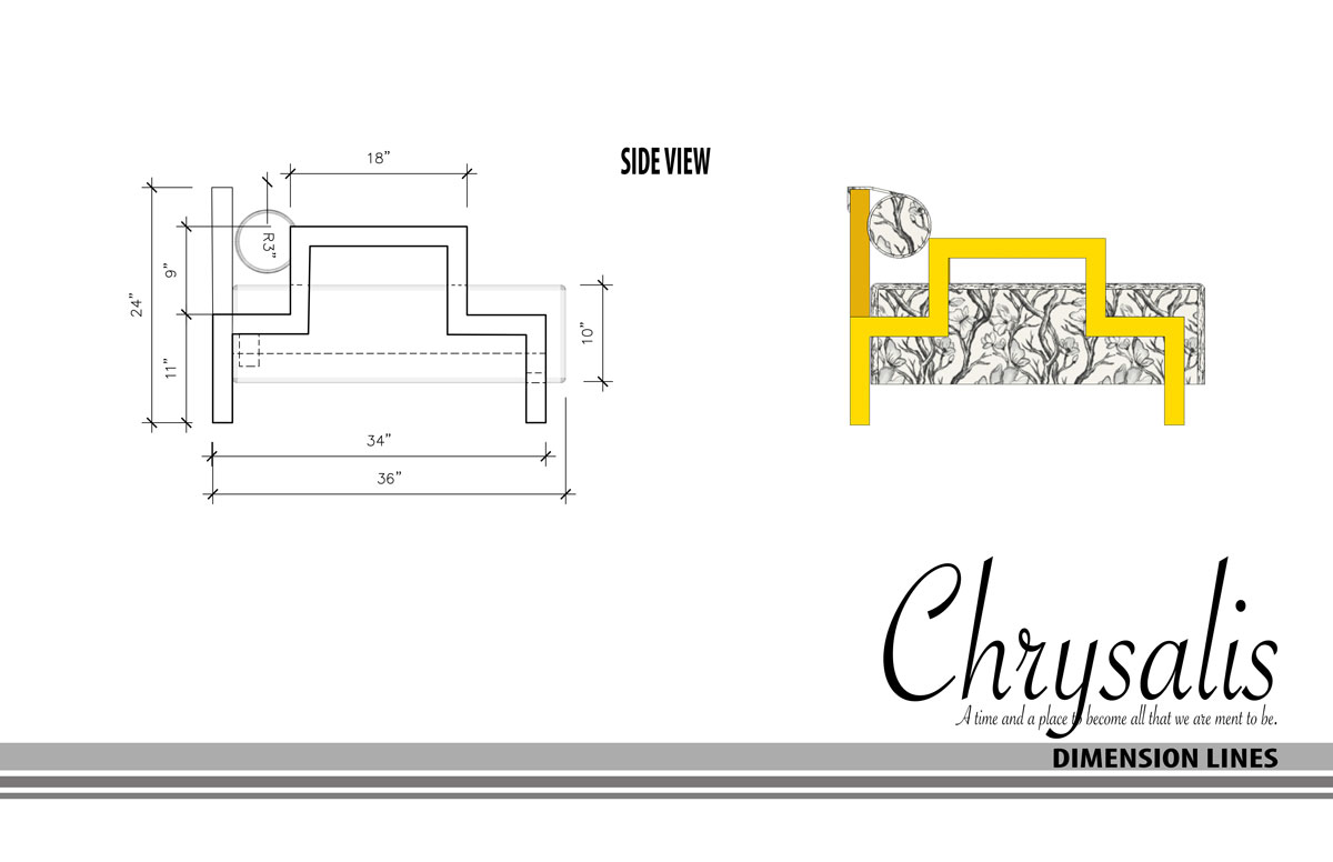 Profile in CAD w/Dimensions