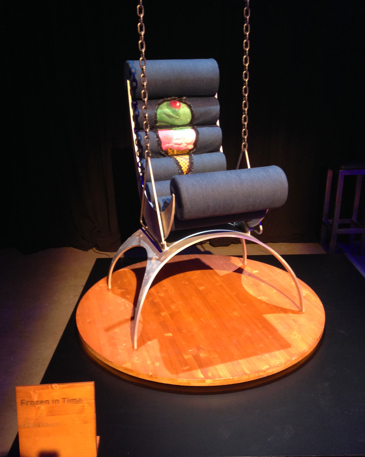 Finished Chair in Exhibition