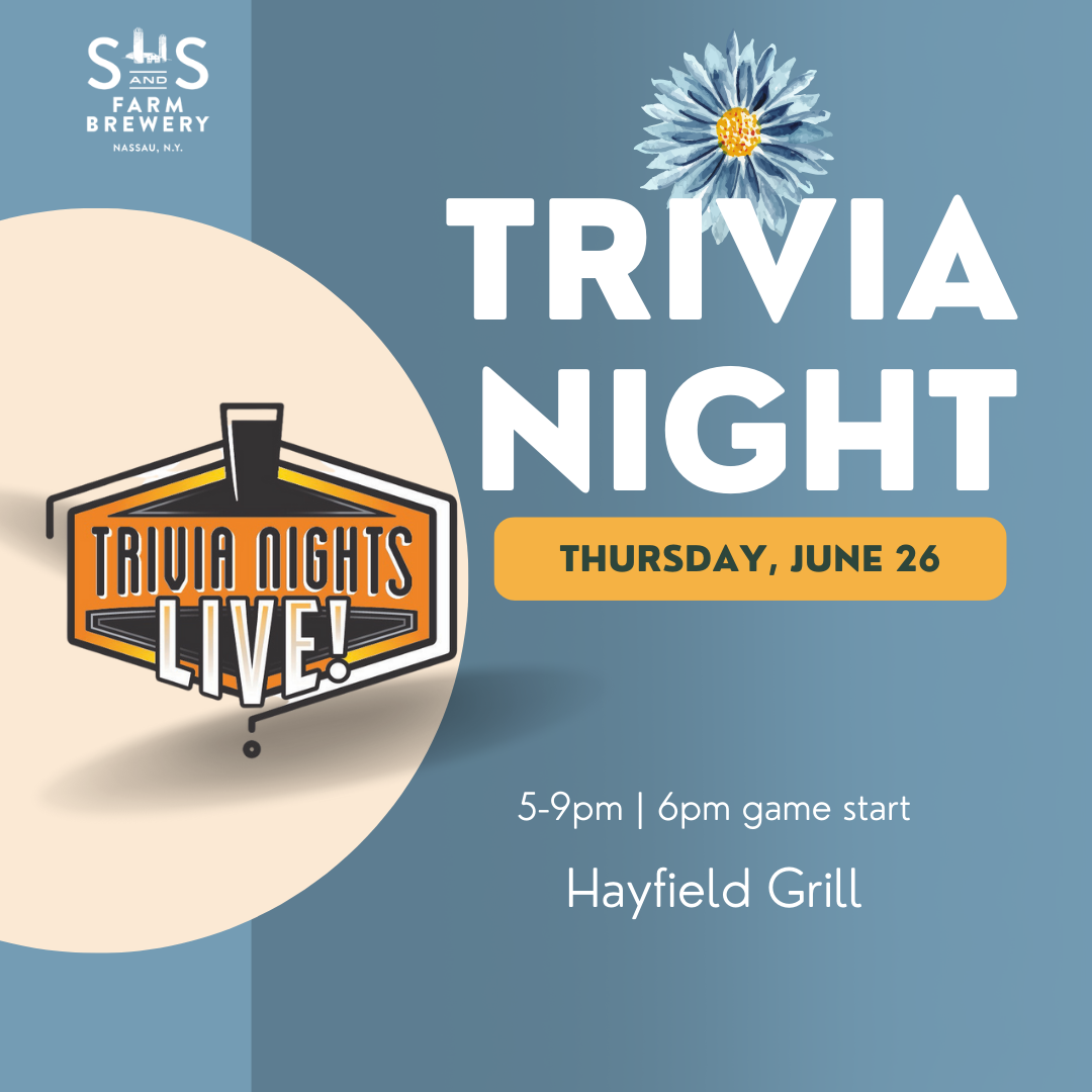 Summer Trivia now on last Thursday of the month 
