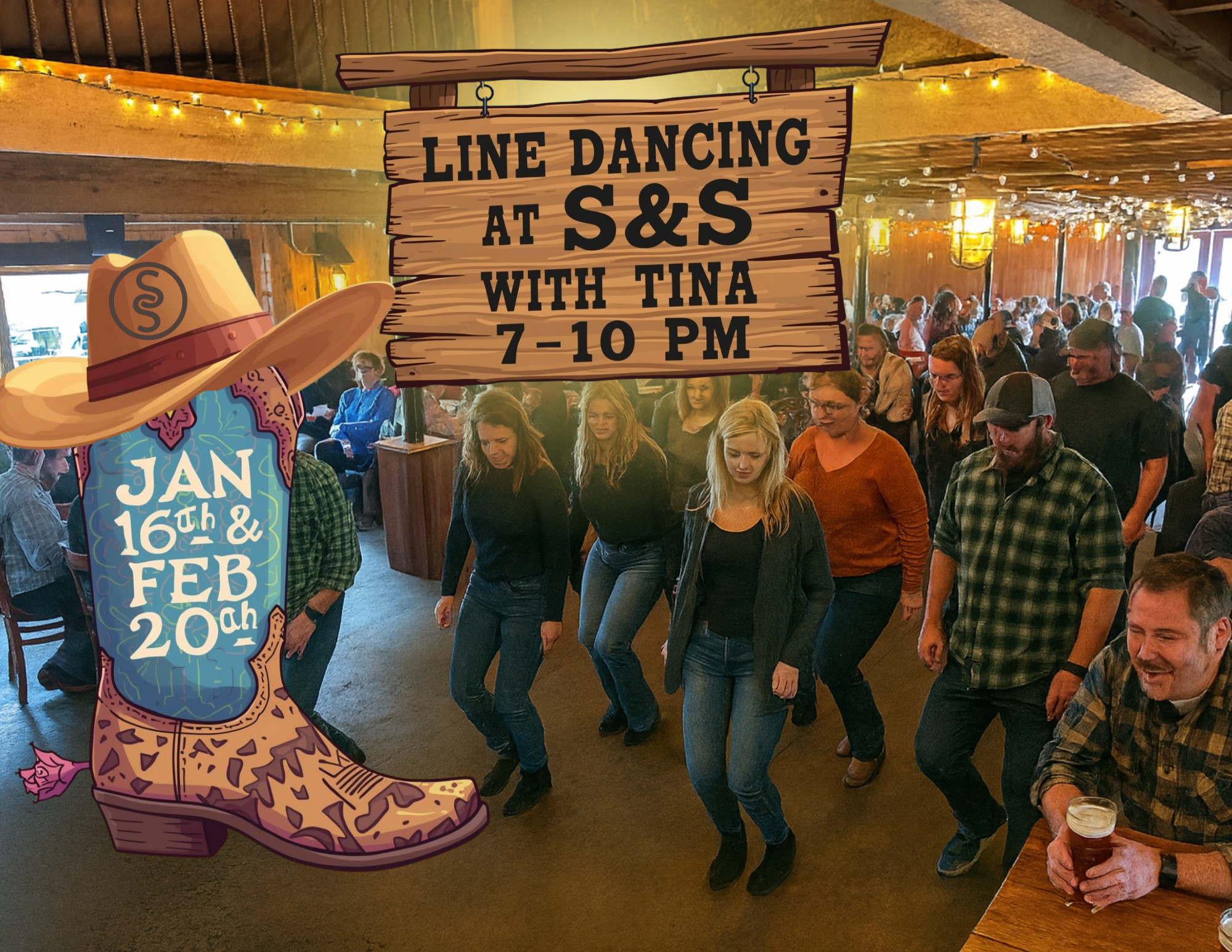 Line Dancing with Tina!