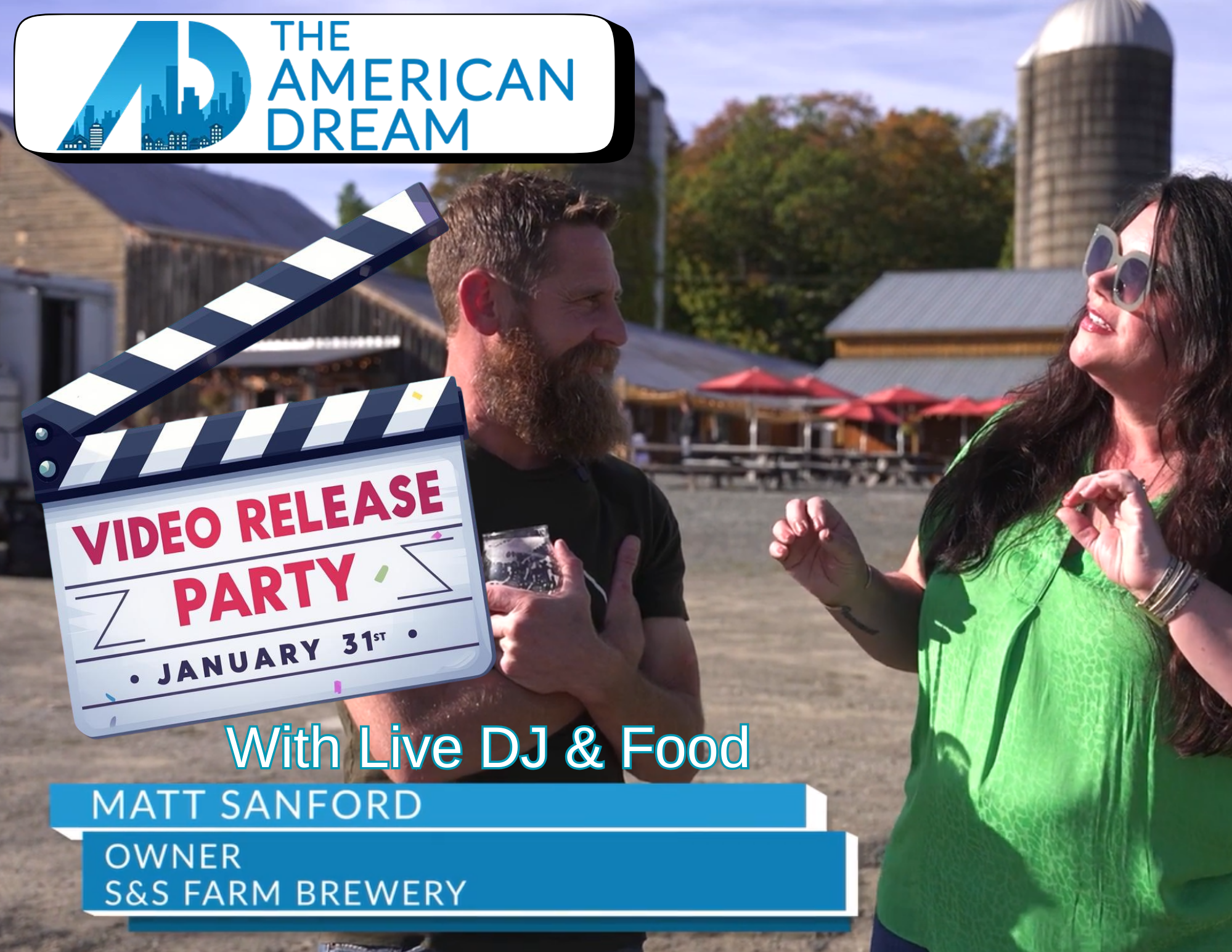 S&amp;S Farm Brewery Video Release Party! -Living The America Dream