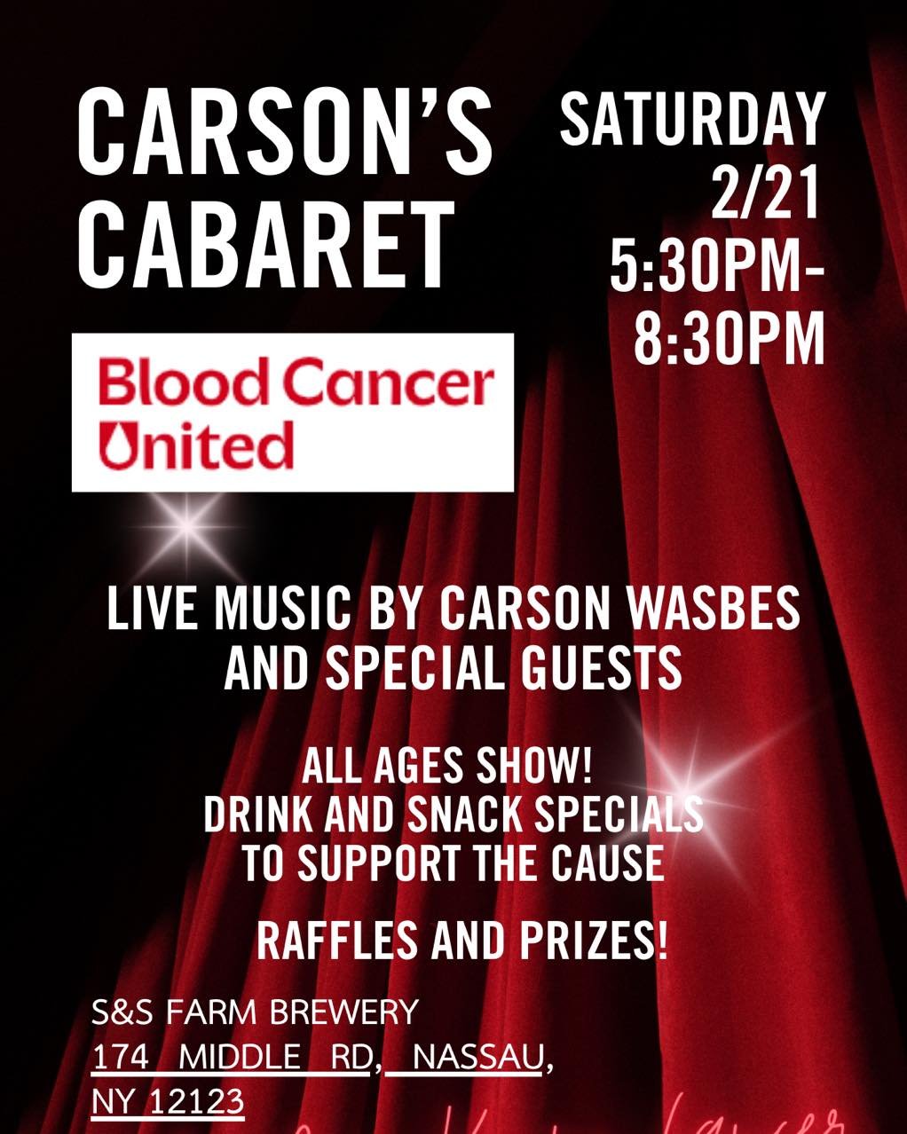 We are raising $$ for bcutd_upstateny_vt with a very special fundraiser this Saturday from 5-9pm during our regular scheduled brewery hours. Special raffles and drink specials (included mocktails) to help raise money to be donated to support Blood Ca