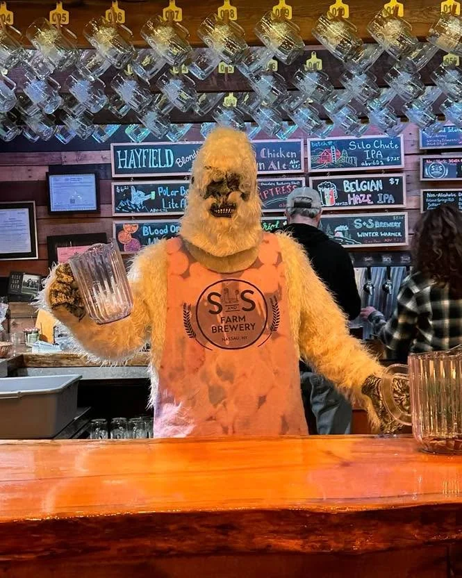 Hoping the snow melts soon or this guy may show up to our St. Patrick&rsquo;s Day Party. ☘️☘️

https://facebook.com/events/s/st-patricks-day-celebration-at/3909973785962636/

S&amp;S St. Patrick&rsquo;s Day
March 14th
Noon-9pm

#luckoftheyeti
#isitsp