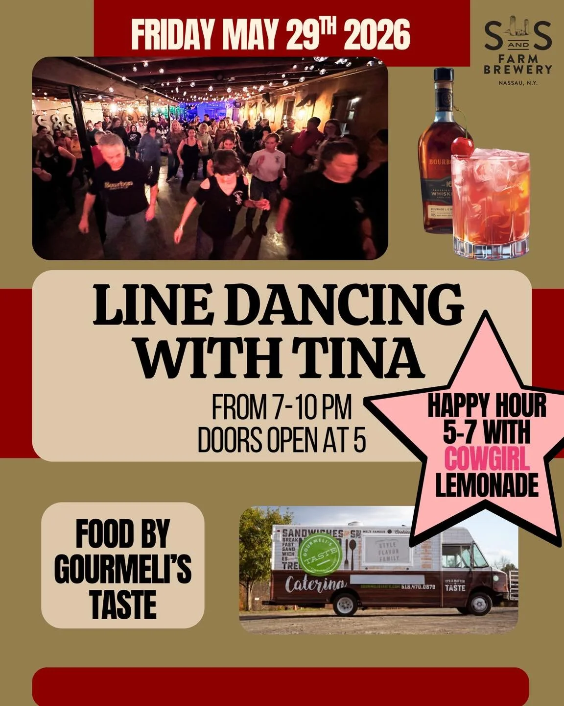 The fields are green, the taps are cold, and the stage is set.
Join us for a weekend of dancing, live music, local food, and that unmistakable S&amp;S Farm Brewery magic.
Whether you&rsquo;re here for the Ice cold beer, the Cowgirl Lemonade, the live