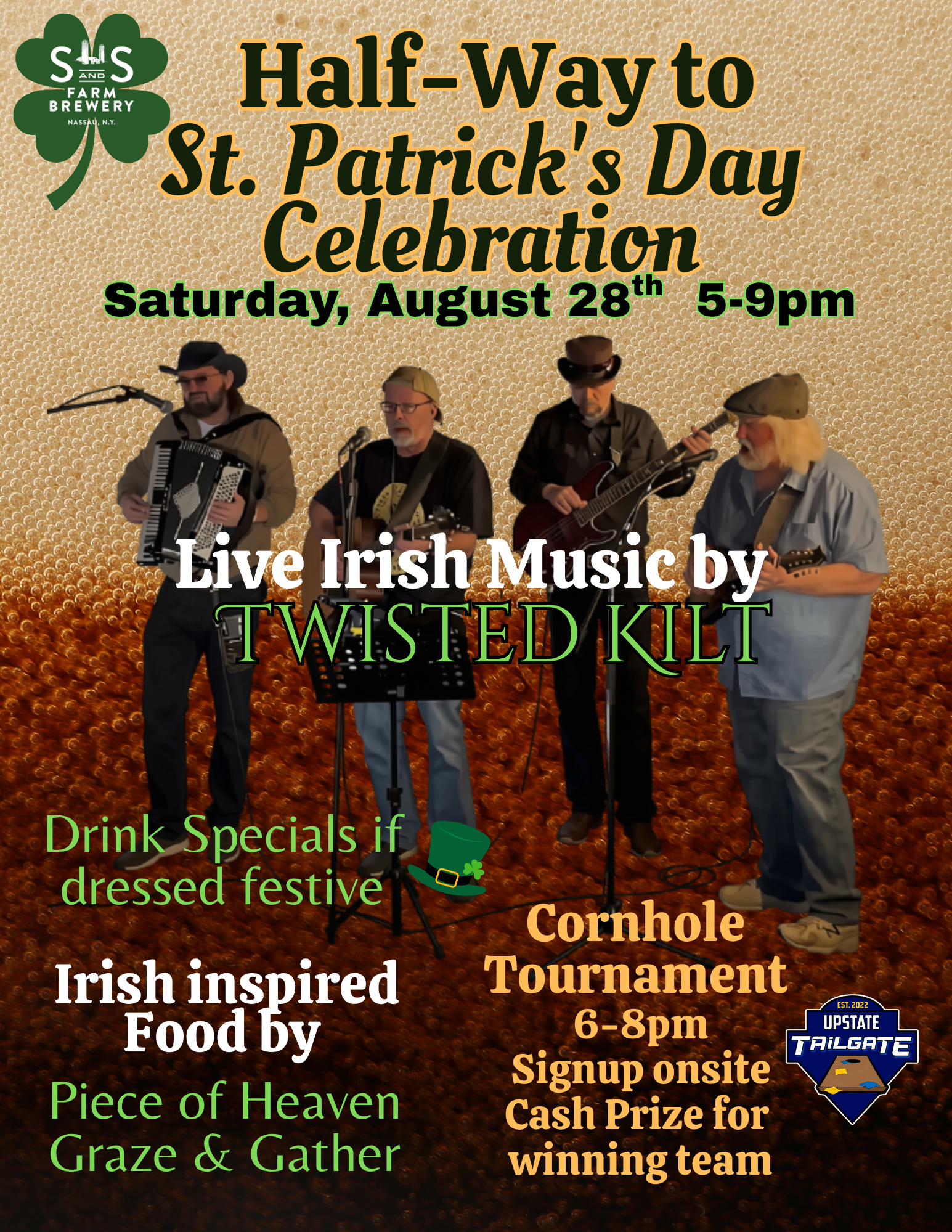 1/2 Way to St. Patrick's Day Celebration