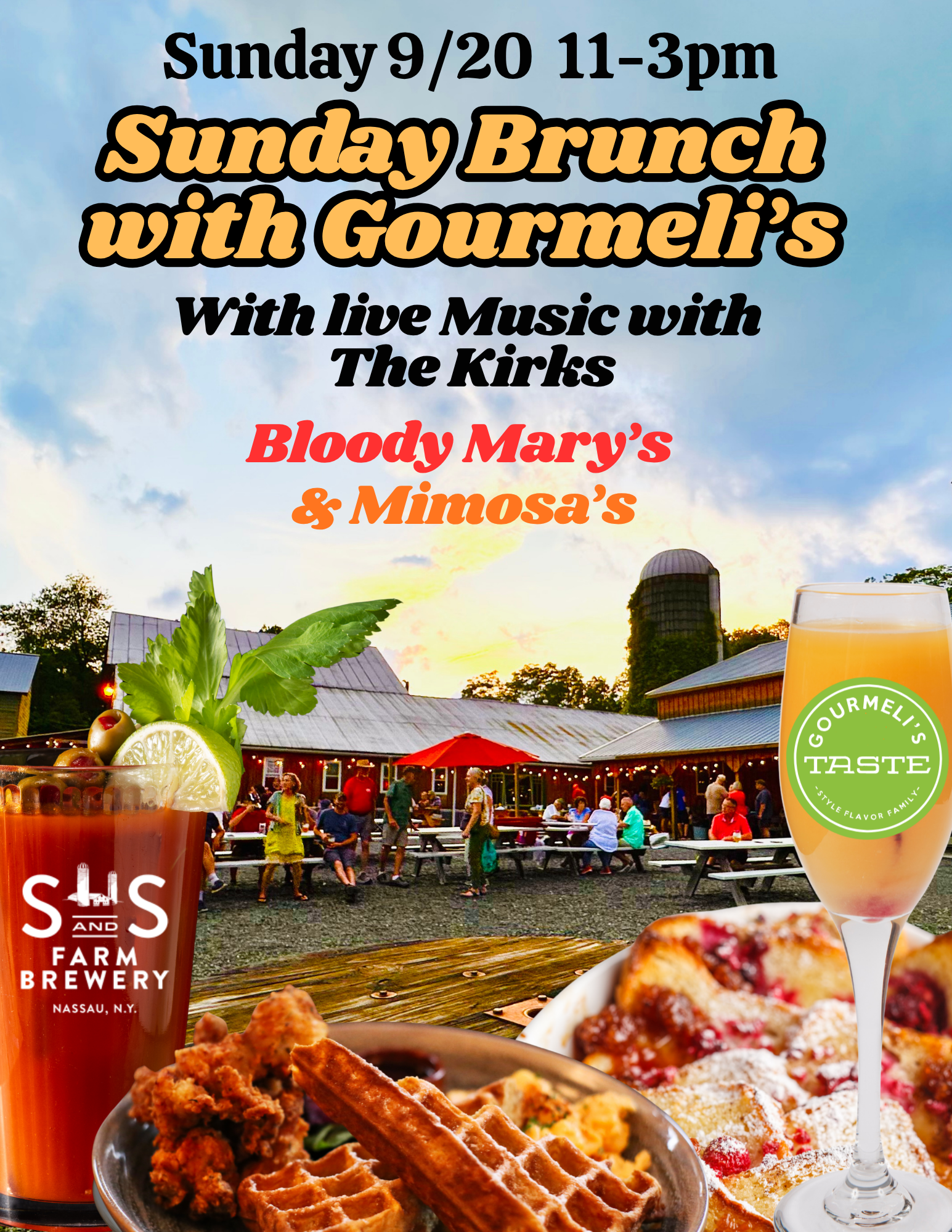 Brunch with Gourmelis
