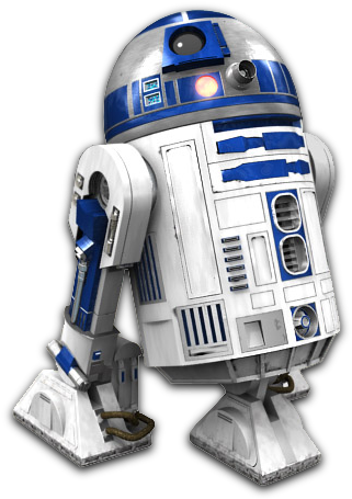 R2D2 from “Star Wars”