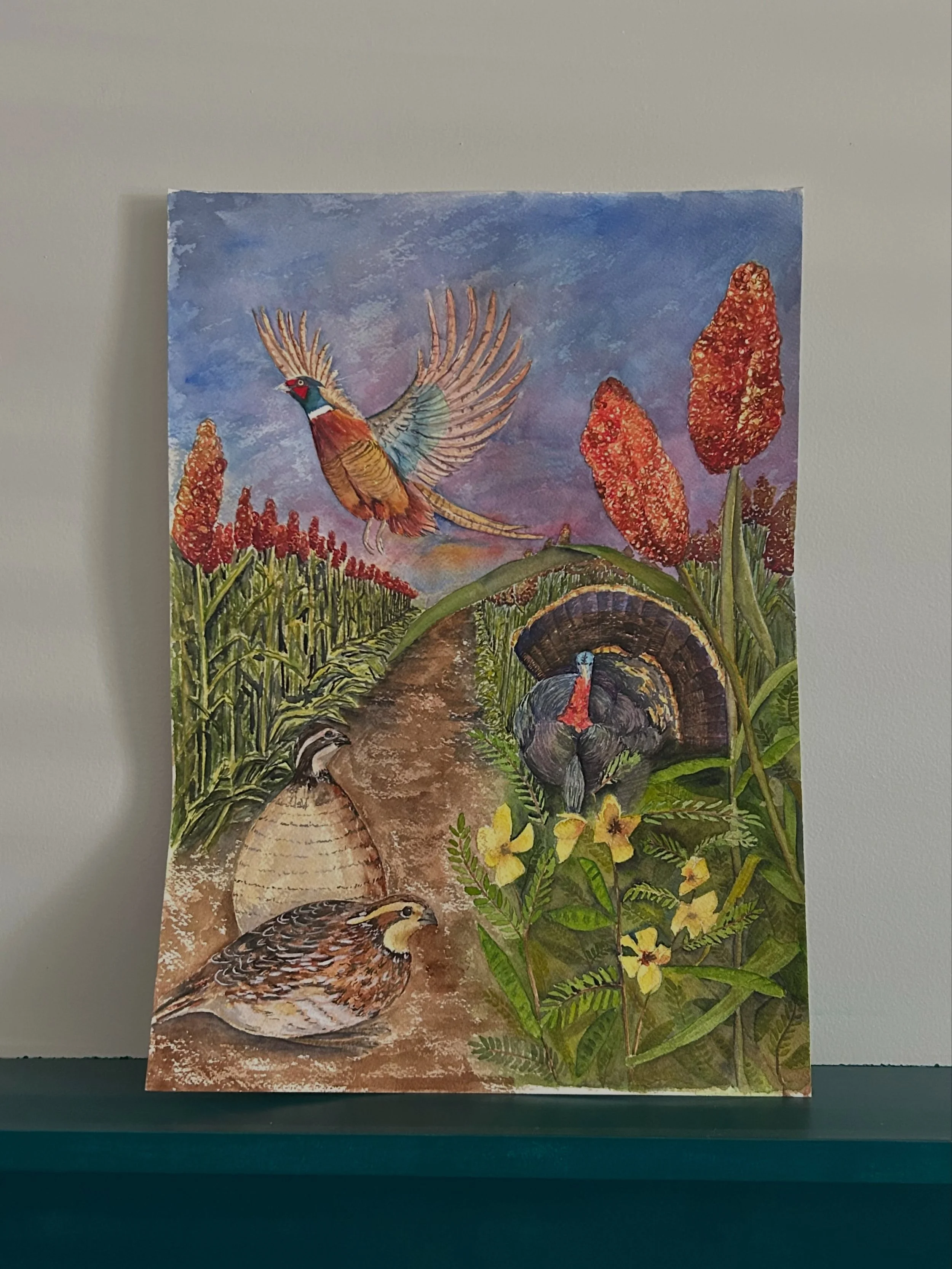 I&rsquo;m just gonna jump right in- I haven&rsquo;t wanted to paint for ages. Or maybe the more accurate thing to say is I have not felt much when I&rsquo;ve painted in ages. I have learned that most of my paintings have been a form of escape, avoida
