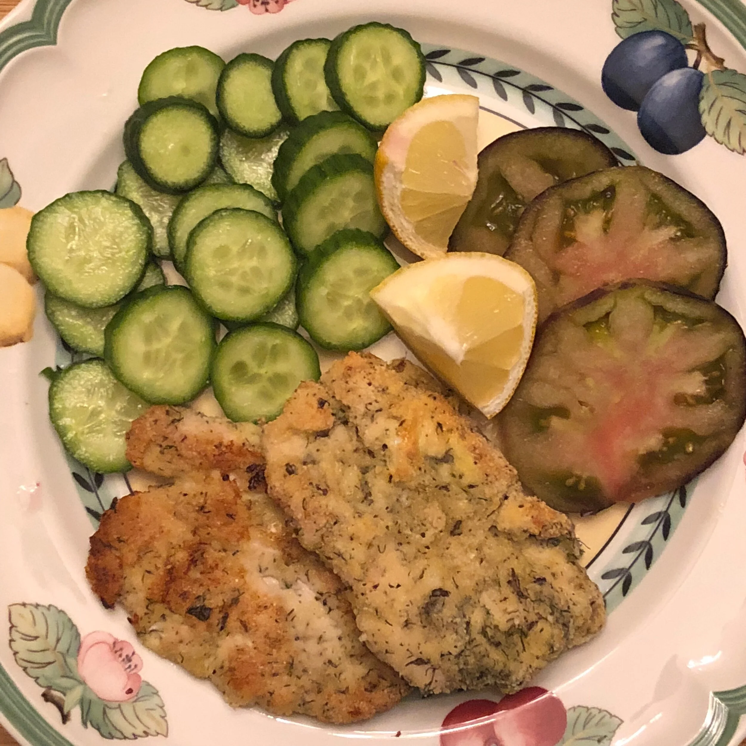 Almond Flour Chicken Schnitzel