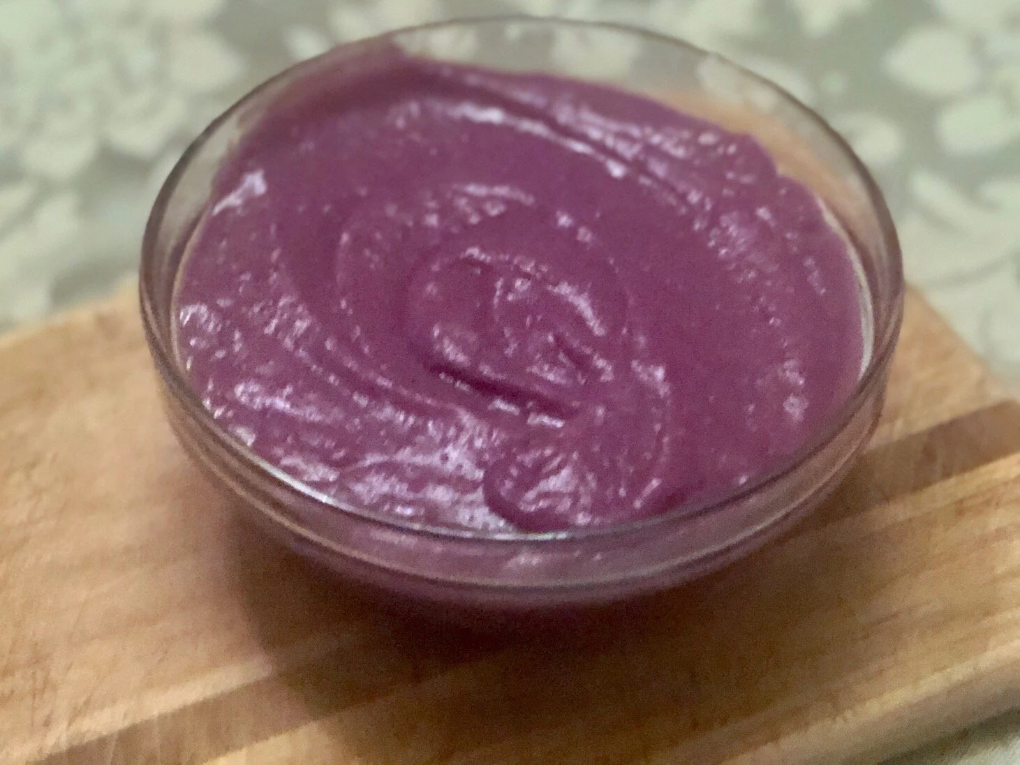 ube jam made from purple sweet potatoes