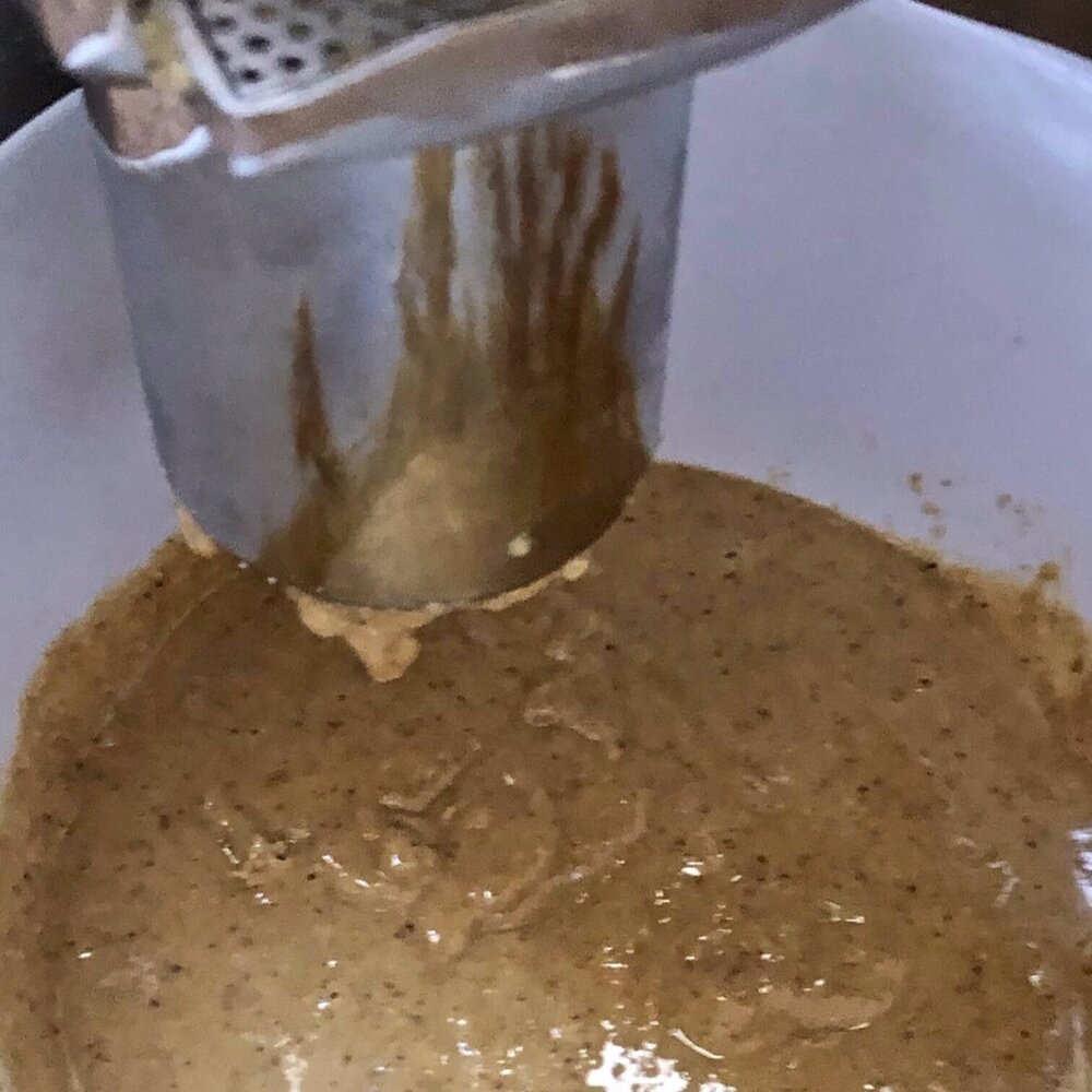 Making Hazelnut Butter in the Norwalk