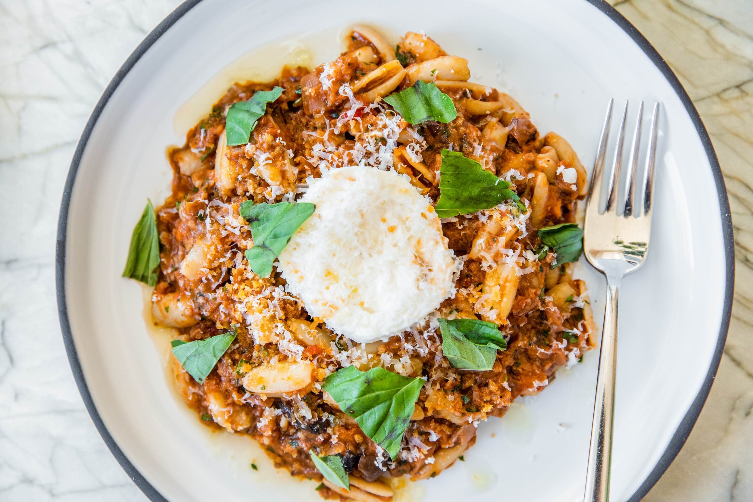 Wild Mushroom &amp; Eggplant Bolognese