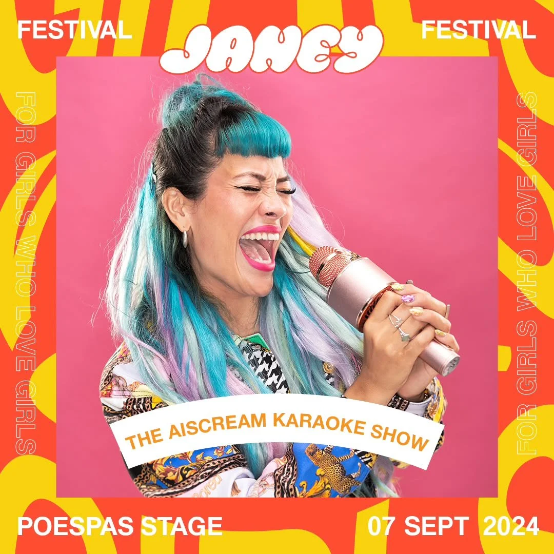 🎤 This one is for my GIRLS!! 🏳️&zwj;🌈
 @theaiscreamkaraokeshow @girlslovejaney @thuishaven

Saturday 7 september 16:30-18:30