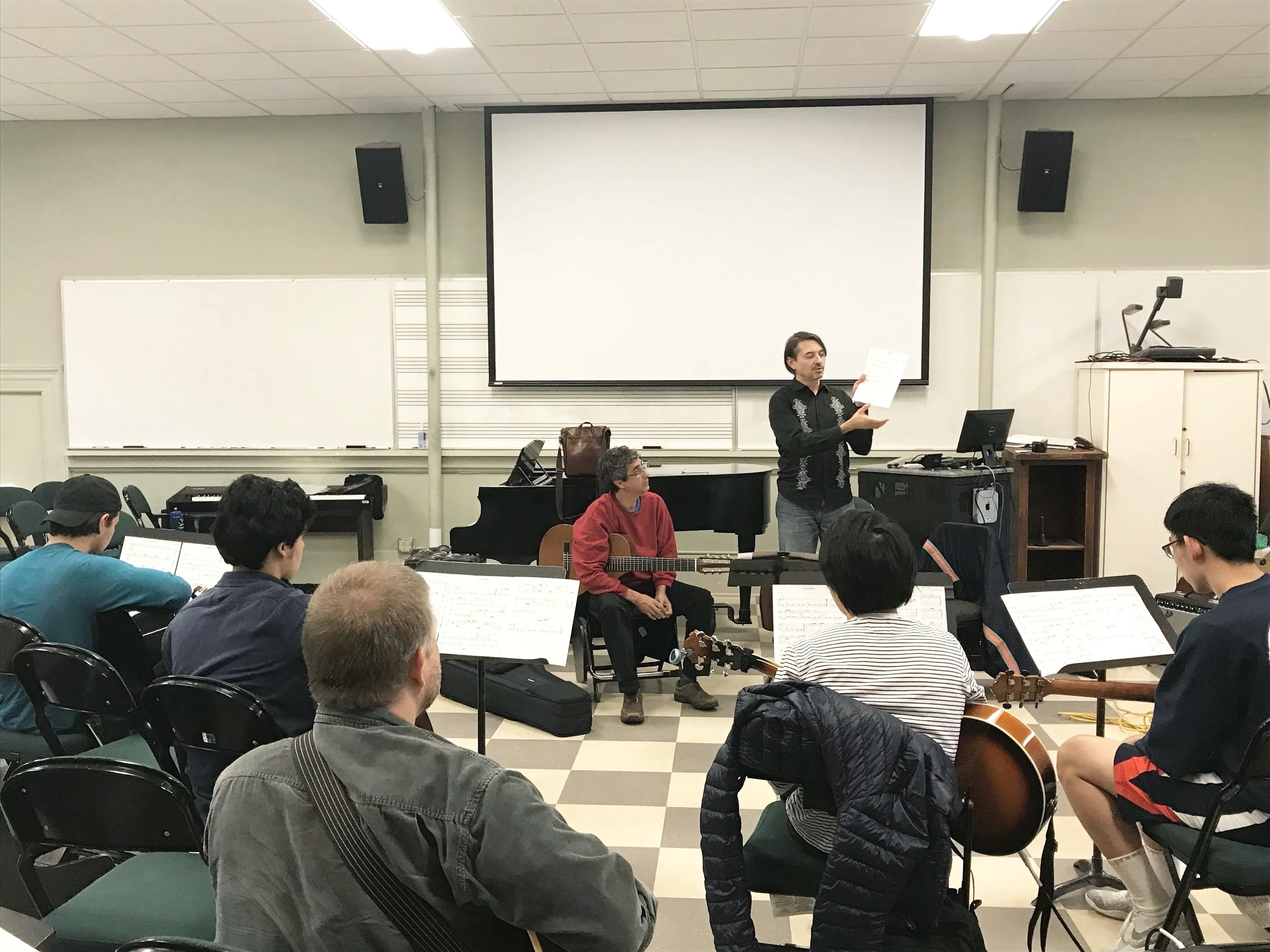 Brazilian Guitar Workshop at The University of Virginia