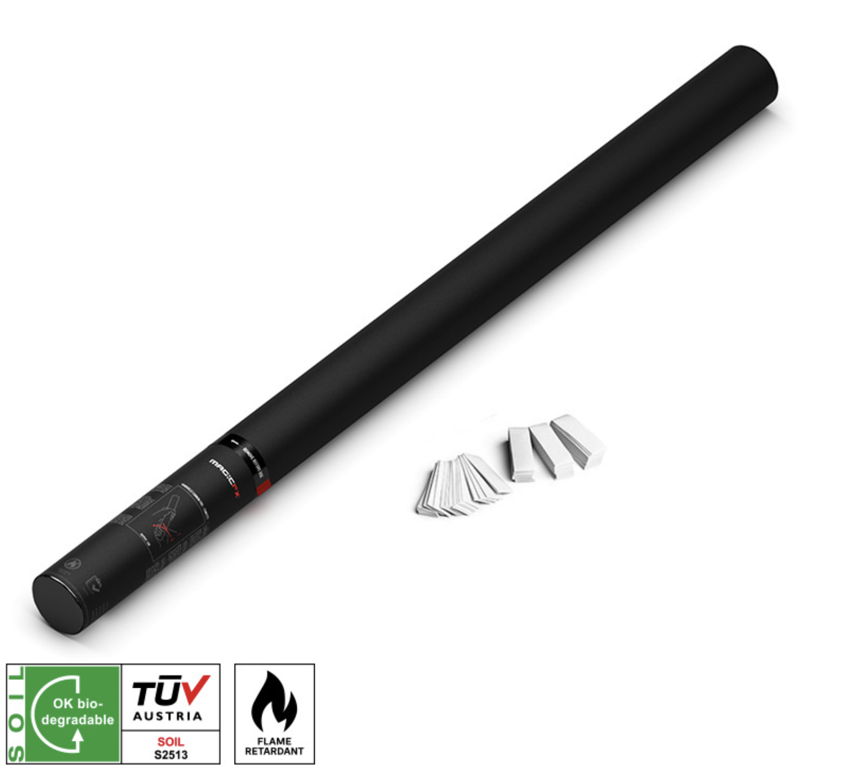 Magic FX - Håndholdt Konfetti Hvit