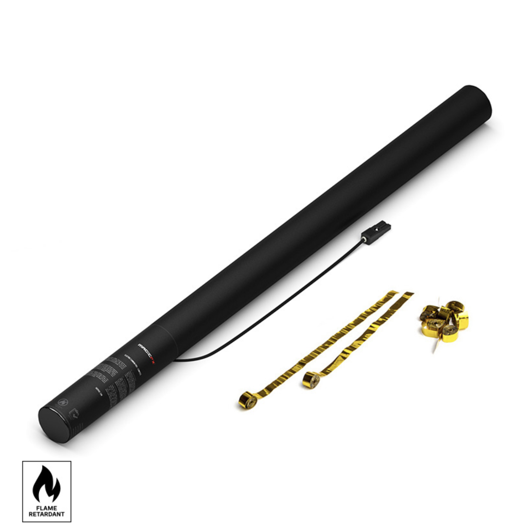 Magic FX - Elektrisk Streamer Gull Metallisk