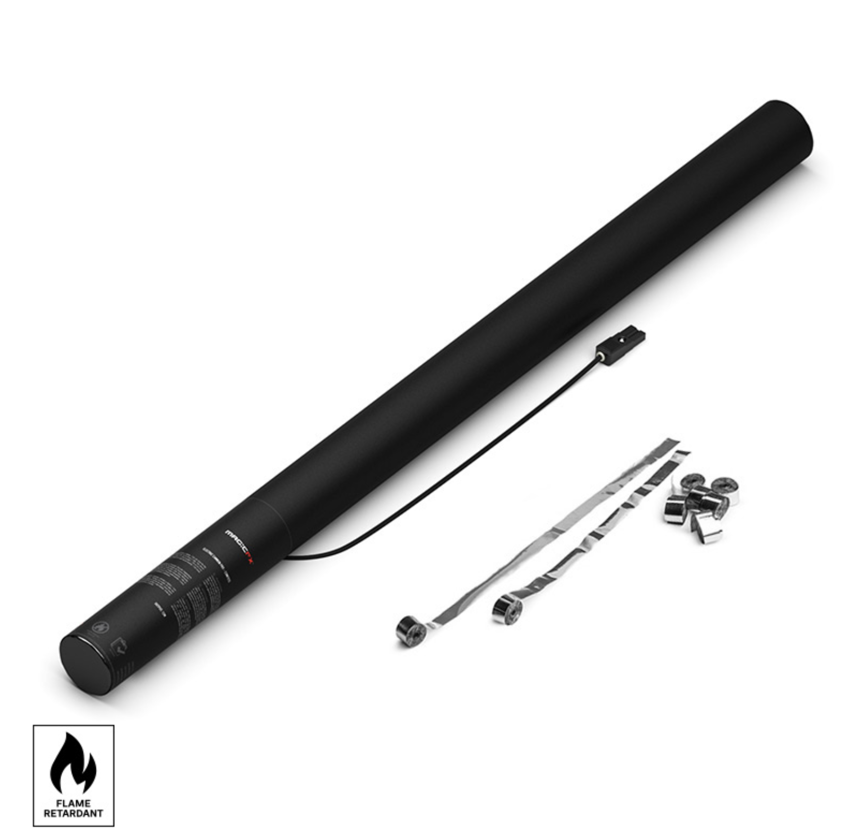 Magic FX - Elektrisk Streamer Sølv Metallisk